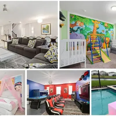 33 Disney Villa GameRoom Movie Theater Pool