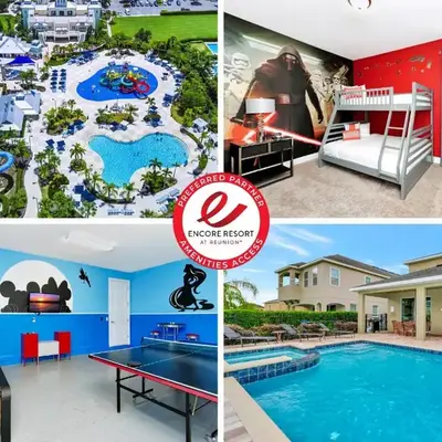 Cheerful Home Near Disney With Themed Rooms
