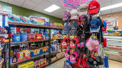 a store aisle with a bunch of products on display at 8967 Cat Palm in Kissimmee