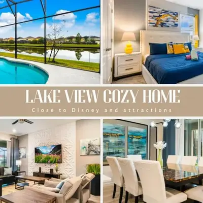 Veranda Palms Lakeview 6br Villa Pool Spa