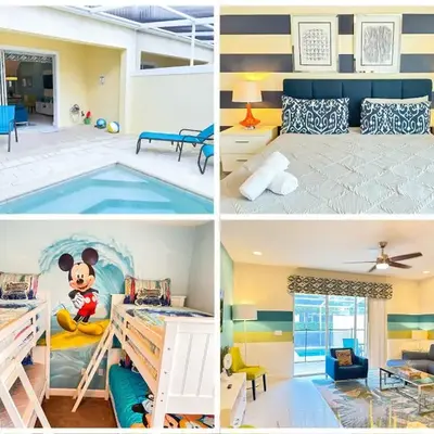 3 bedrooms pool home Retreat Close to Disney
