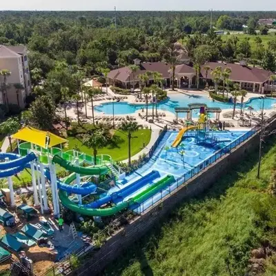 WH7642SKC 3 beds pool home Gated resort