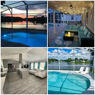 Luxury Waterfront 3b2b Heated Pool