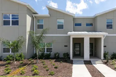 a rendering of a house with at Chic Retreat - Unforgettable Stay in Kissimmee