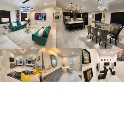 The Villa Orlando College Park Sleeps16 - Monthly Stays