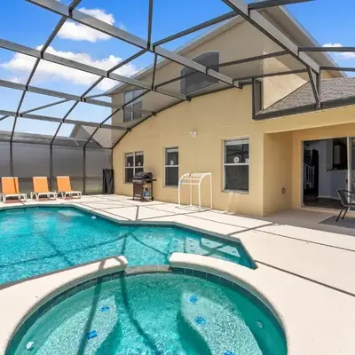 5BR Themed Pool Home Near Disney World