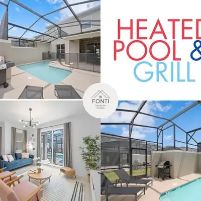 NEW! House in Resort Waterpark Disney Orlando 2693