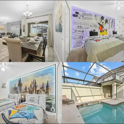 Home with a pool at Storey Lake Resort