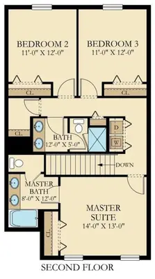 a floor plan of a house at Makin Memories Gated Resort Style Community Storey Lake in Kissimmee