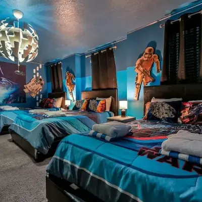 Disney Bliss Themed Rooms Game Room Private Pool