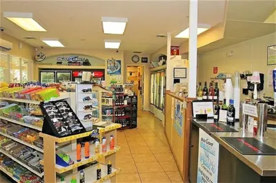 a store aisle of a grocery store at Three BR * 2 Miles to Disney, pool, free WiFi in Orlando