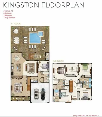 a floor plan of the kingdom floor plan at Reunion Encore Resort Villa W/ Pool Spa Gameroom in Orlando