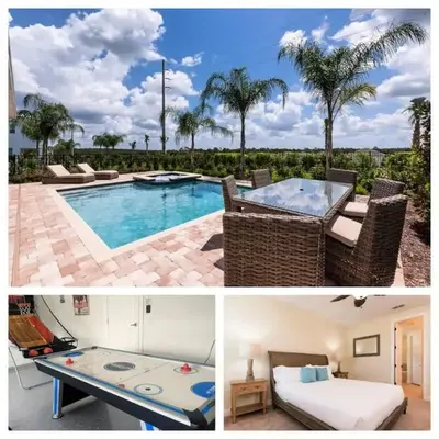 Reunion Encore Resort Villa W/ Pool Spa Gameroom