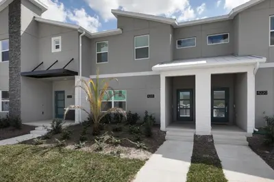 a rendering of a house with at Last Minute Disney Getaway Private Pool Themed Bedrooms. Book Now 56757 in Kissimmee