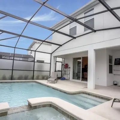 Last Minute Disney Getaway Villa with Private Pool Hot Tub. Book Now 22454