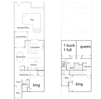 Gallery image of 4BR Tropical Storey Lake Townhome Private Pool in Kissimmee