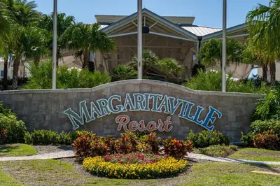 a sign for marriott waikikiahu resort at Private Pool! Big and Stylish House! in Orlando