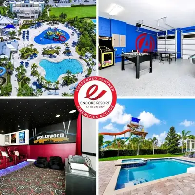 Astounding Home Near Disney With Themed & Media Room