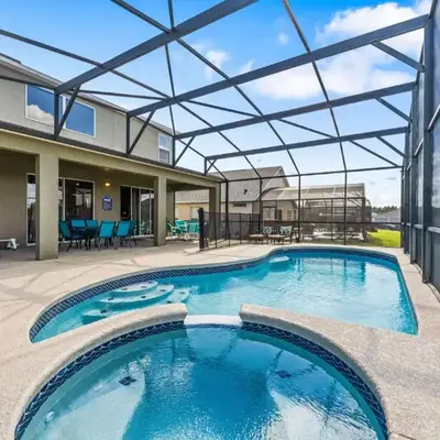 7BDM Prvt Pool Villa - Gated Resort 10min to Disney