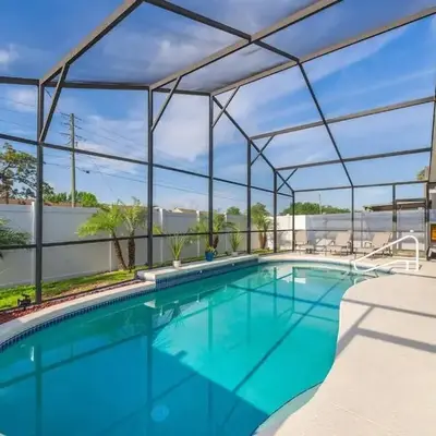 Private Paradise! Stunning south-facing pool home