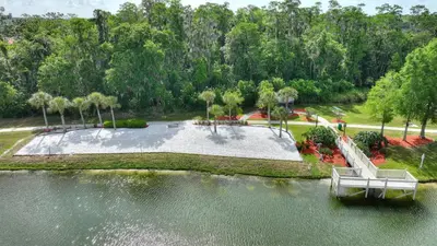 an aerial view of a skate park in the middle of the water at Allure - Sleeps 8 - 3 BDM - Disney in Kissimmee