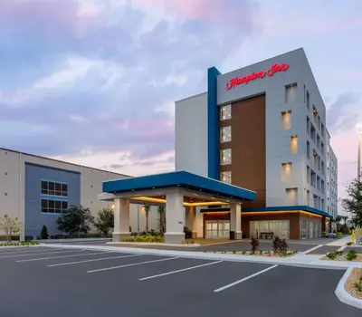a rendering of the front of a hotel at Hampton Inn By Hilton Ocoee Orlando in Orlando