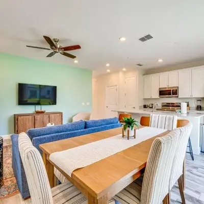 about 11 Mi to Disney Bright Kissimmee Townhome!