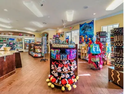 a store with a bunch of stuffed animals on display at Windsor Palm Resort 3 miles to Disney 4 Bedrooms in Kissimmee