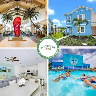 Beautiful Villa Near Disney With Margaritaville Resort & Island H20 Waterpark Access - 2976Cs