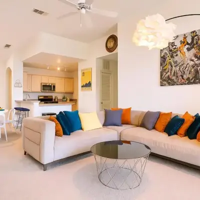 Conforto e Espaço: Apt de 2Q e 2B em Legacy Dunes