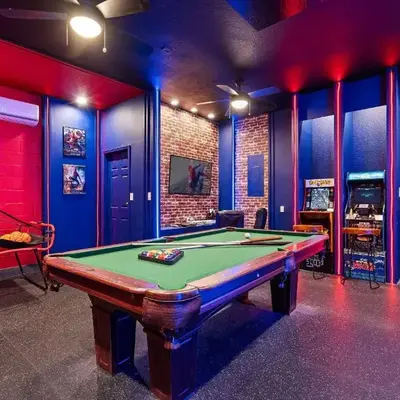 6Q/4B | Piscina Privativa | Sala de Jogos Avengers