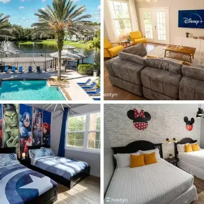 Magical Themed 3BR Townhouse Near the Parks