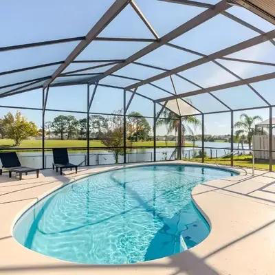 3Q/2B Vista para o Lago c/piscina | 10min->Disney