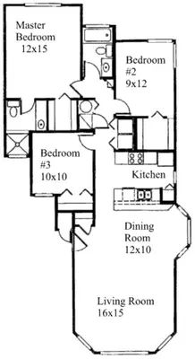 a floor plan of a house at Disney Area Condo at Laguna Bay Villas! in Kissimmee