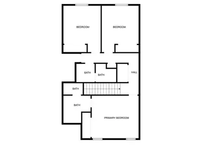 a floor plan of a house at Magical Townhome private pool in Storey Lake in Kissimmee