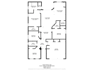 a floor plan of a house at Windsor Palms Villa with Very Private Pool in Kissimmee