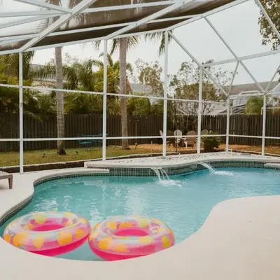 Luxury Private Pool Villa near Disney with Fire Pit