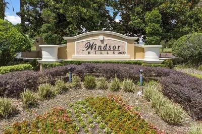a sign for the minnesota entrance to a garden at Free Arcade! All Rooms Themed! South Facing Pool! in Orlando