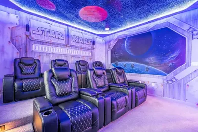 a group of chairs in a star wars room at Relax at Paradiso Grande Resort in Orlando