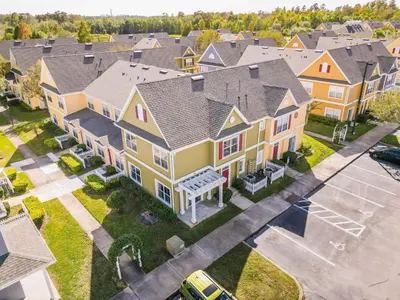 an aerial view of a large house at 4562 YR Amazing in Kissimmee