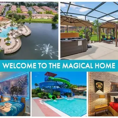 Resort Home by Disney Themed Jacuzzi Pool 2666