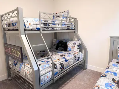 a childs bedroom with a bunk bed at TR1461SL - 4 bedrooms pool home - 10 guests in Orlando