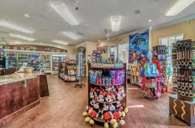 a store with a lot of stuffed animals on display at Great place to stay close to Disney Parks in Kissimmee