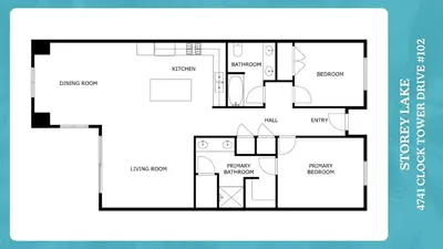 a picture of a floor plan of a house at CTD4741-102 in Kissimmee