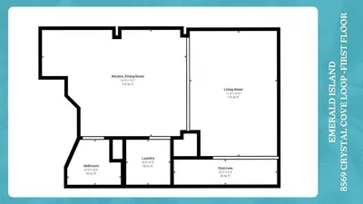 a floor plan of a house at CCL8569 in Kissimmee