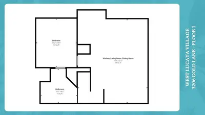 a floor plan of a house at GDL3206 in Kissimmee