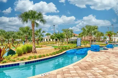 a pool at the resort at Apto 2Q Vista Lago | 10 min Disney in Kissimmee