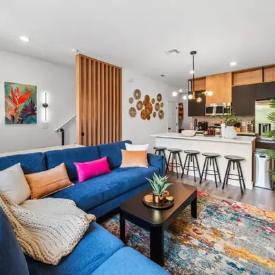 Colorful vibrant Oasis Sleeps 10