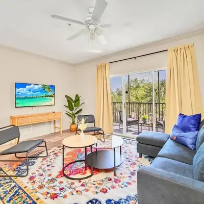 Stylish 2BR Retreat w Pool Sauna