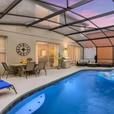 Magical 7BR Resort Pool Home Near Disney World